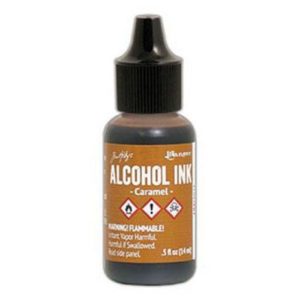 Alcohol Ink Caramel - Riverside Crafts