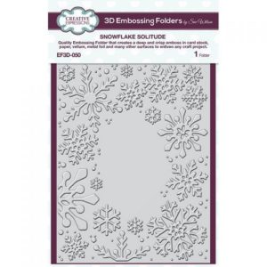 Creative Expressions Embossing Folder Snowflake - Riverside Crafts
