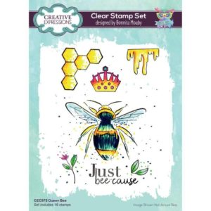 Queen Bee Stamp Set - riverside crafts