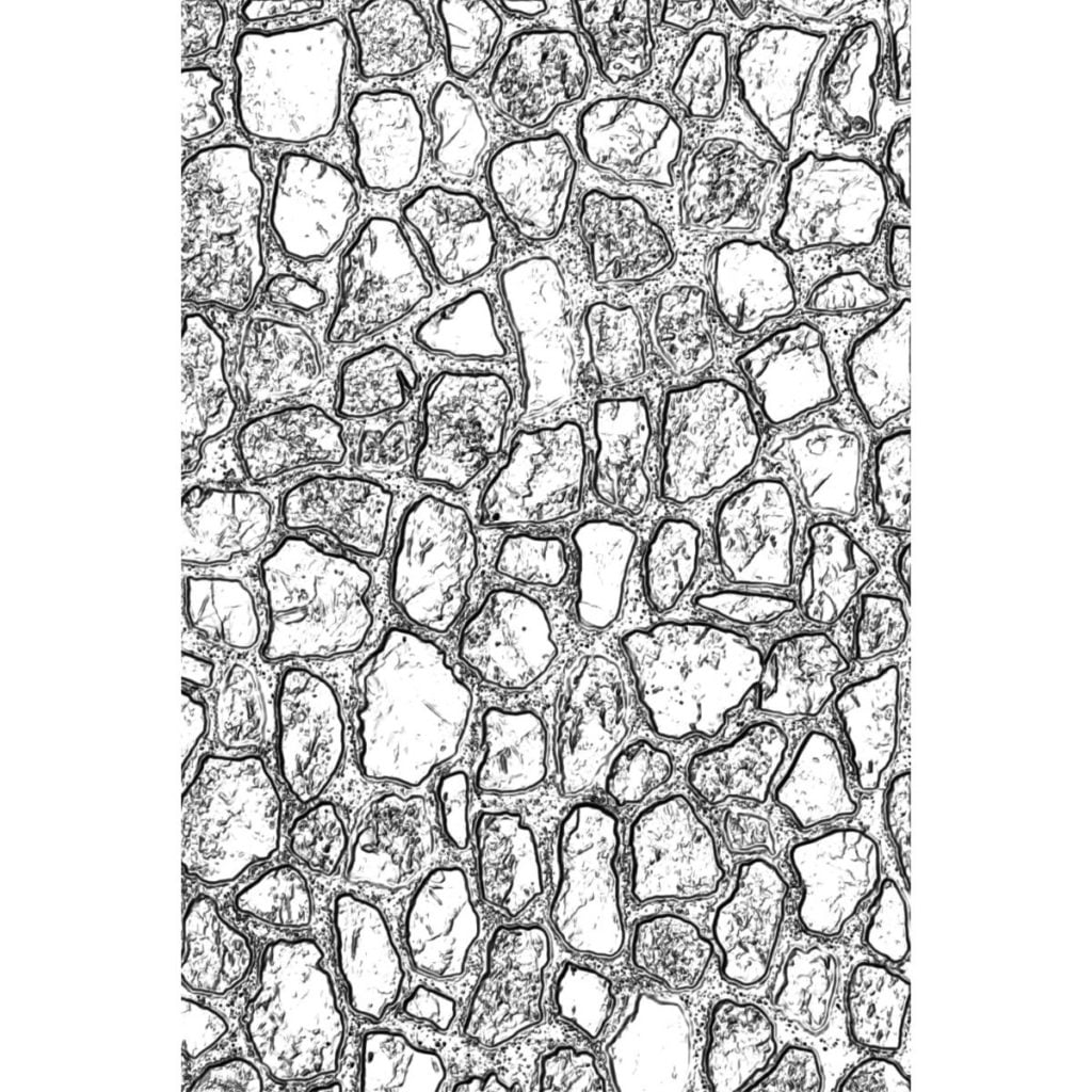 Sizzix Embossing Folder Cobblestone - Riverside Crafts