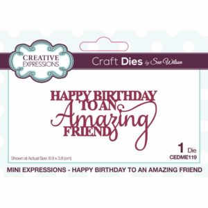 Happy Birthday Craft Die - Riverside Crafts