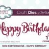 Mini Happy Birthday Craft Die - Riverside Crafts