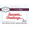 Seasons Greetings Craft Die - Riverside Crafts