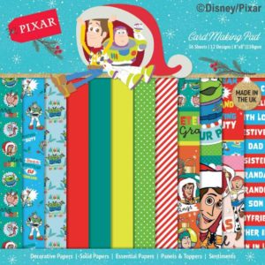 Toy Story Christmas Card Making 8 x 8" Pad - Riverside Crafts