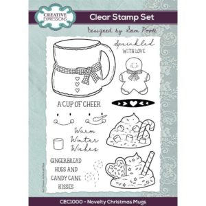 Novelty Christmas Mug Stamp Set - Riverside Crafts