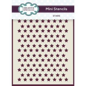 Mini Stars Stencil -Riverside Crafts