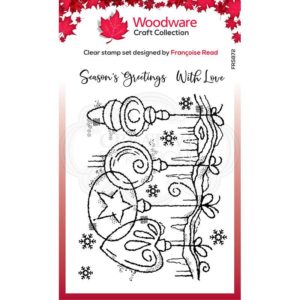 Woodware Frosted Baubles Stamp - Riverside Crafts