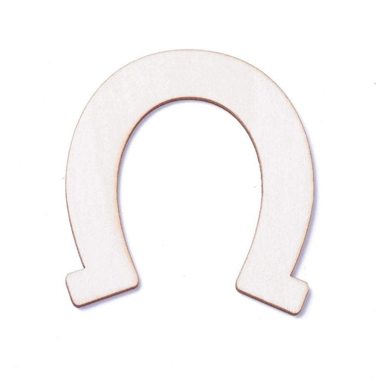 Wooden Horseshoe 3 piece Riverside Crafts