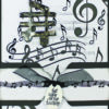 Woodware Music Notes Stamp - Riverside Crafts