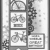 Woodware On Your Bike Stamp - Riverside Crafts