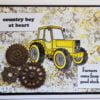 Woodware Tractor Stamp - Riverside Crafts