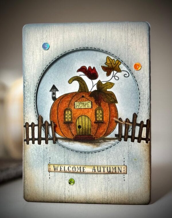 Pumpkin Gnome Card - Riverside Crafts