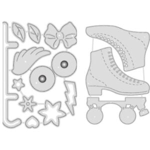 Get Your Skates On Craft Die - Riverside Crafts