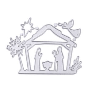 Nativity Scene Craft Die - Riverside Crafts