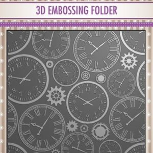 Time Embossing Folder EF3D03 Riverside Crafts