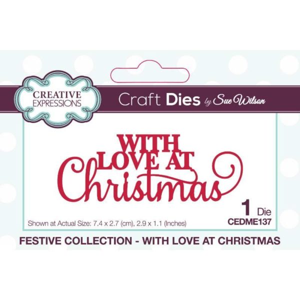 With Love at Christmas Craft Die