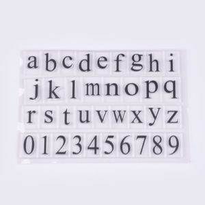 Alphabet Stamp Set - Riverside Crafts