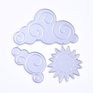 Sun & Cloud Craft Die - Riverside Crafts