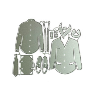 Suit, Jacket & Tie Craft Die - Riverside Crafts