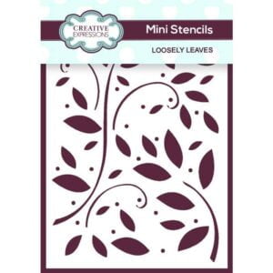 Mini Loosely Leaves Stencil - Riverside Crafts