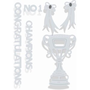 Sport Trophy Craft Die - Riverside Crafts