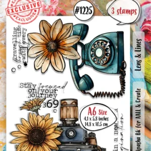 Lens & Lines Clear Stamp - riverside Crafts