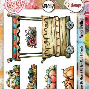 Versi Trolley Stamp Set - Riverside Crafts