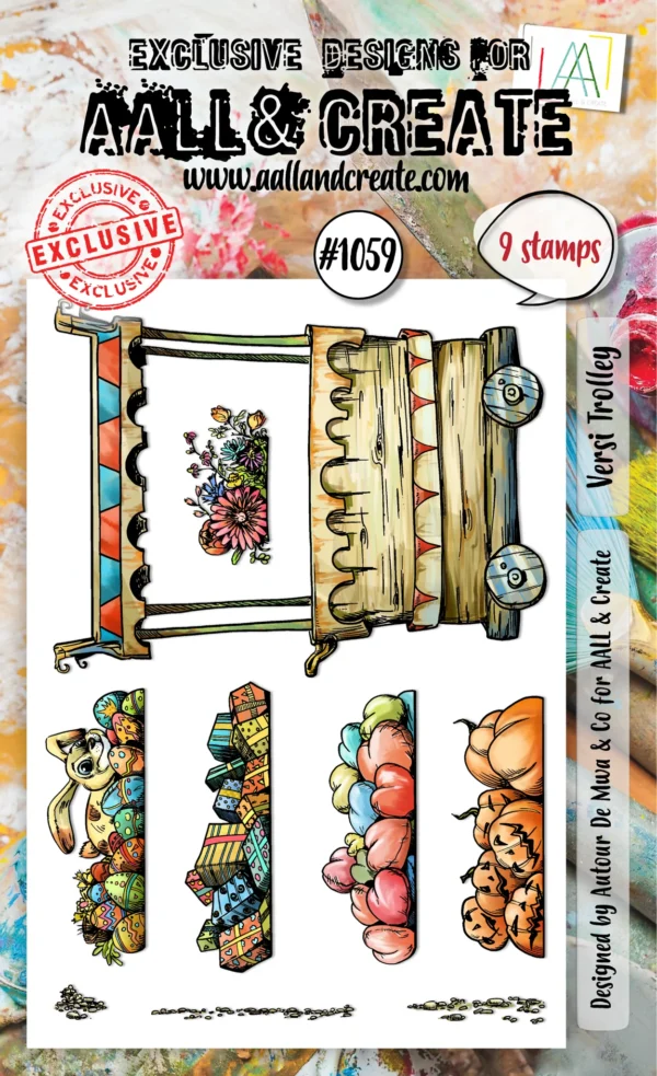 Versi Trolley Stamp Set - Riverside Crafts