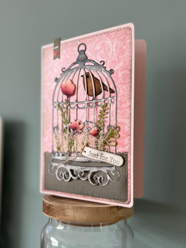 Ornate Birdcage and Birds Craft Die - Image 3