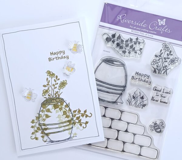 Pots of Love Stamp Set - Image 4