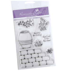 Pots of Love Stamp Set - Riverside Crafts