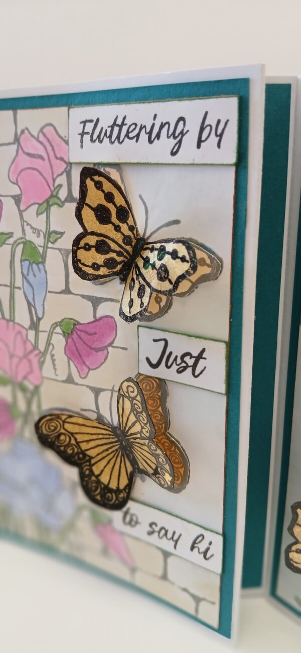 Scrambling Sweet Pea Stamp Set - Image 7