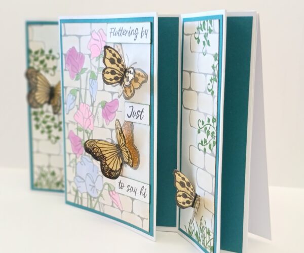 Scrambling Sweet Pea Stamp Set - Image 6