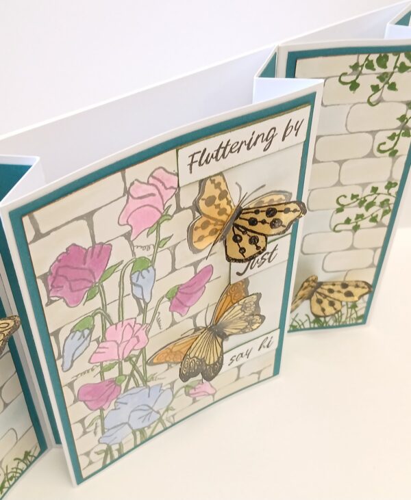 Scrambling Sweet Pea Stamp Set - Image 4