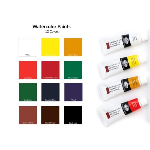 Watercolour Paint Set - Image 2