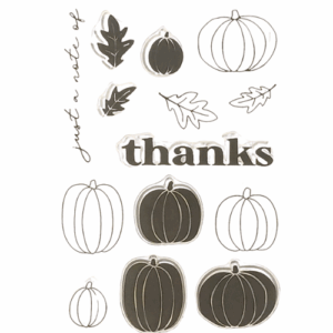 Pumpkin Stamp Set - Riverside Crafts