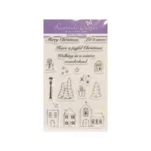 Winter Village Stamp Set - Riverside Crafts