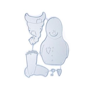 Snowman Craft Die - Riverside Crafts