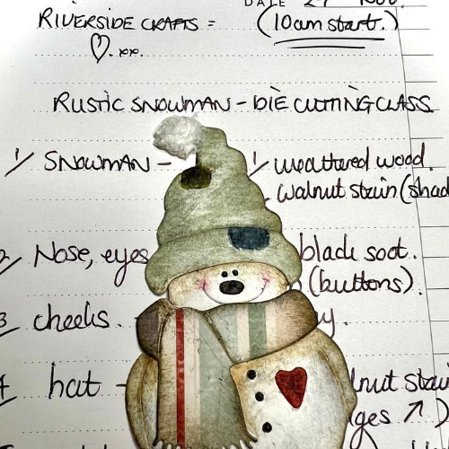 Snowman Craft Die - Image 2