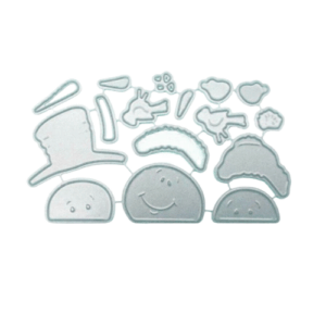 Fun Snowmen Craft Die - Riverside Crafts