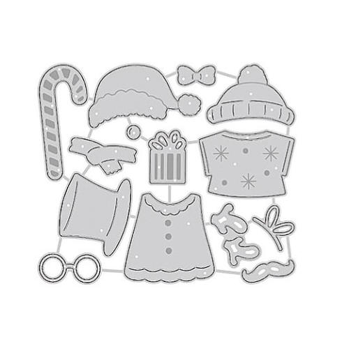 Gingerbread Couple Craft Die - Image 3