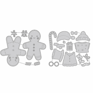 Gingerbread Couple Craft Die - Riverside Crafts