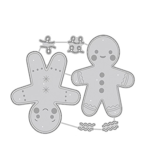 Gingerbread Couple Craft Die - Image 2
