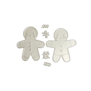 Gingerbread Couple Craft Die - Riverside Crafts