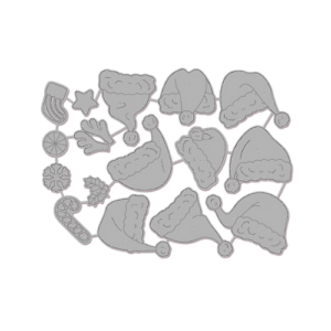 Christmas Hats Craft Die - Riverside Crafts