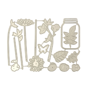 Jar of Flowers Craft Die - Riverside Crafts