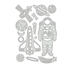 Space Travel Craft Die - Riverside crafts