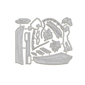 Fishing Boat Craft Die - Riverside Crafts