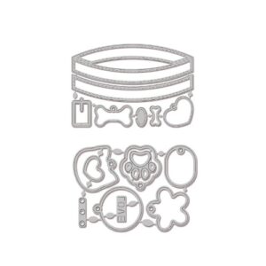 Pet Collars Craft Die - Riverside Crafts