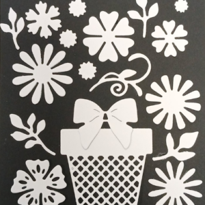 Flower Pot and Flowers - Riverside Crafts